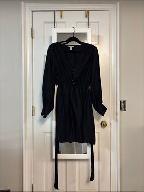 H&M | Dresses | Hm Velvet Wrap Dress | Poshmark